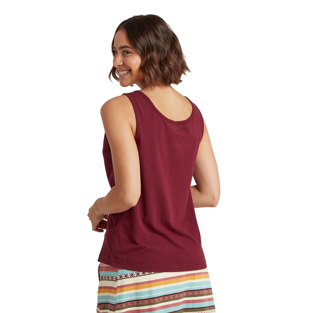 Sherpa Adventure Gear Jutna Scoop Neck Tank women's Wine SW20035-515 shirts en tops online bestellen bij Kathmandu Outdoor & Travel