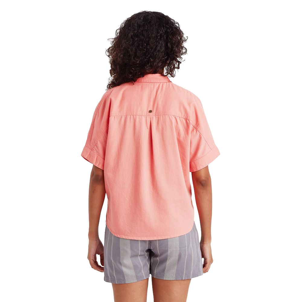 Sherpa Adventure Gear Palmo SS Shirt Women's Rose Gold SW21044-518 shirts en tops online bestellen bij Kathmandu Outdoor & Travel