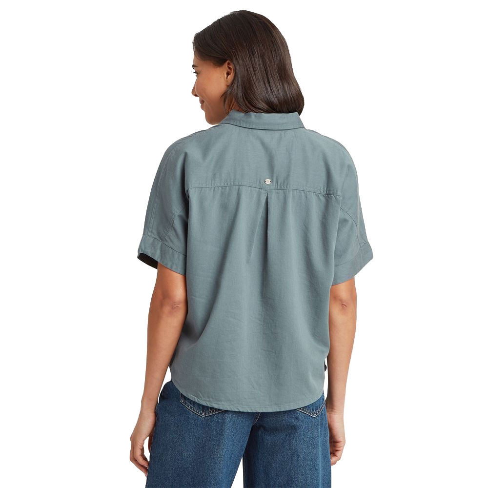 Sherpa Adventure Gear Palmo SS Shirt Women's Stormy SW21044-606 shirts en tops online bestellen bij Kathmandu Outdoor & Travel