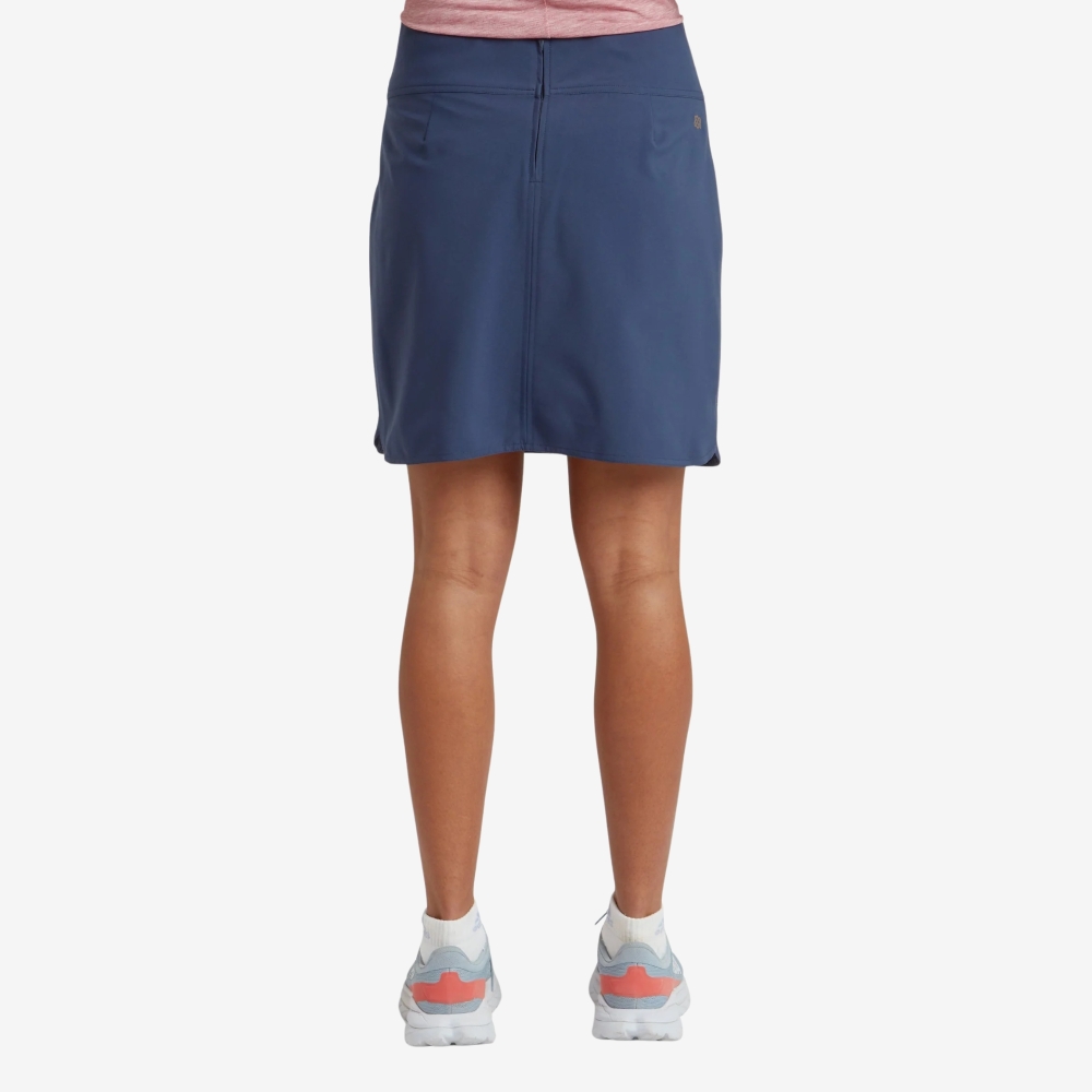 Sherpa Adventure Gear Sajilo Adventure Skort Women's Rathee Blue SW23042-392 jurken en rokken online bestellen bij Kathmandu Outdoor & Travel