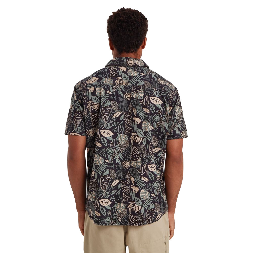 Sherpa Adventure Gear Balun SS Shirt Black Tropical SM11078-137 shirts en tops online bestellen bij Kathmandu Outdoor & Travel