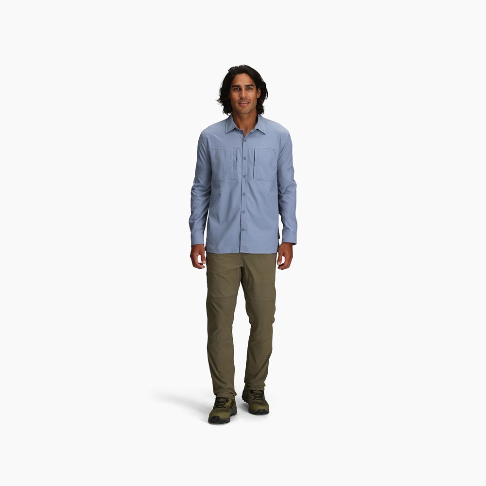 Royal Robbins Expedition III L/S Flint Y12600138-510 shirts en tops online bestellen bij Kathmandu Outdoor & Travel
