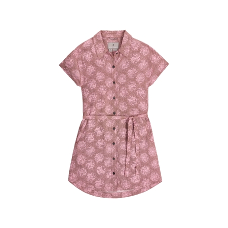 Royal Robbins  Camino Pucker Dress Women's Mahogany Ray PT 