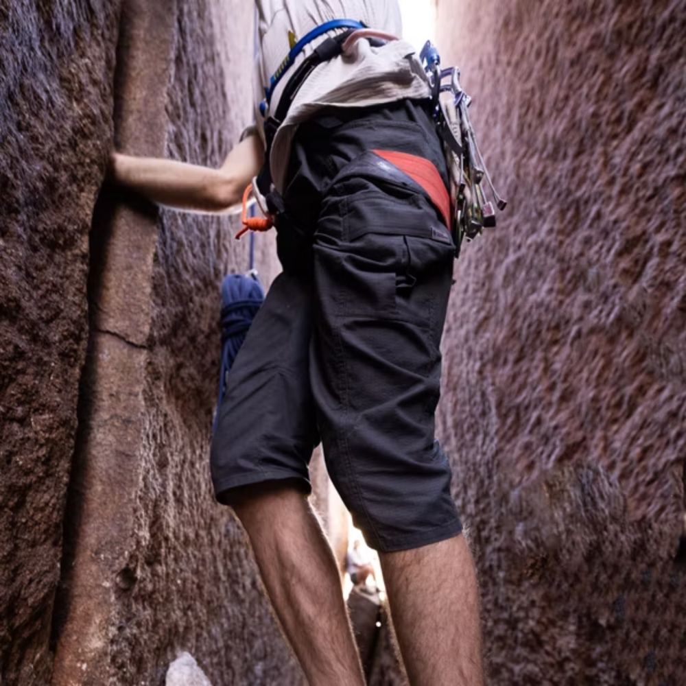 Royal Robbins Crux 3/4 Pant Charcoal Y12200062-18 broeken online bestellen bij Kathmandu Outdoor & Travel