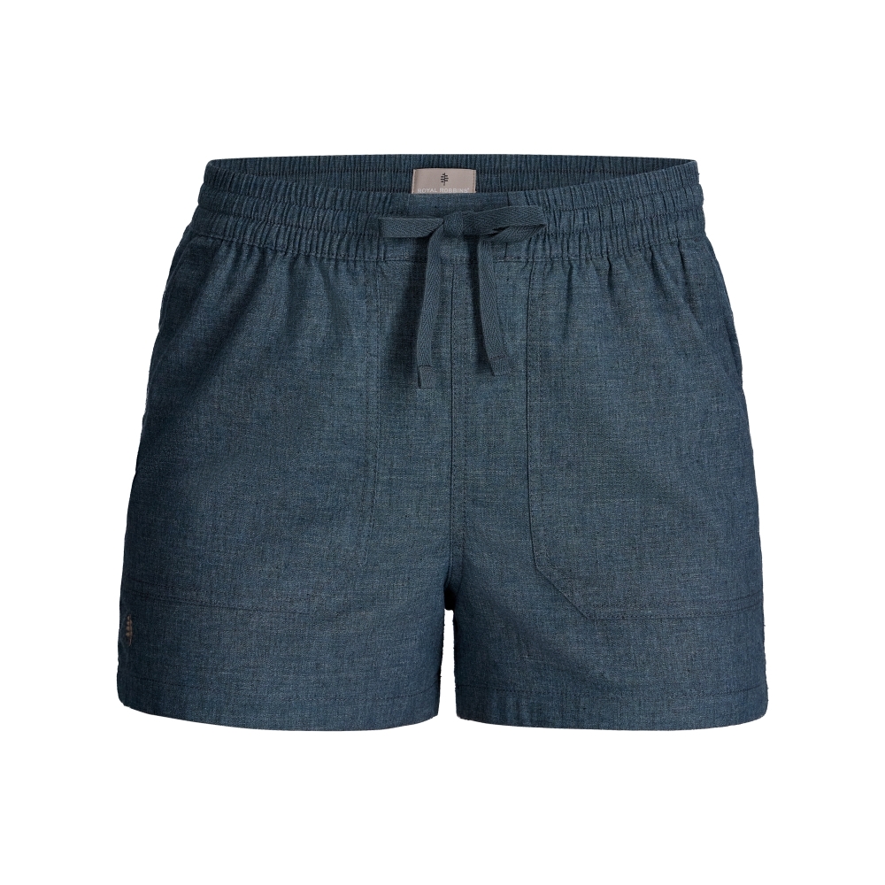 Royal Robbins Hempline Short Women's Orion Blue Y14200071-551 broeken online bestellen bij Kathmandu Outdoor & Travel