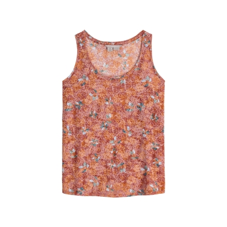 Royal Robbins  Featherweight Tank Women's Mahogany Marigold Pt 