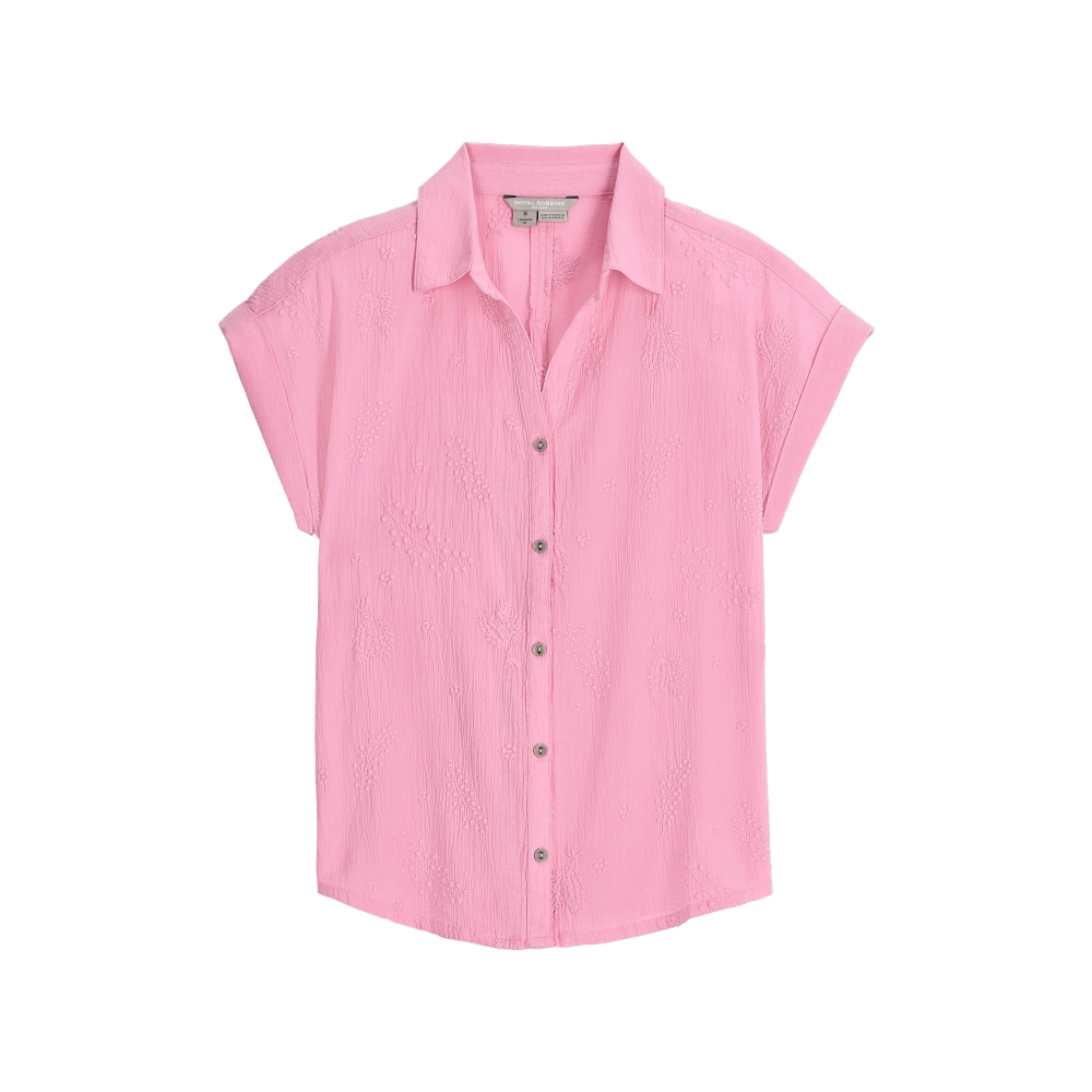 Royal Robbins Oasis S/S Women's Orchid Y621018-630 shirts en tops online bestellen bij Kathmandu Outdoor & Travel