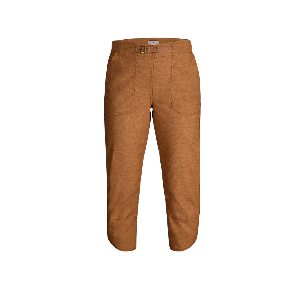 Royal Robbins Hempline Capri Women's Pecan Y624004-256 broeken online bestellen bij Kathmandu Outdoor & Travel