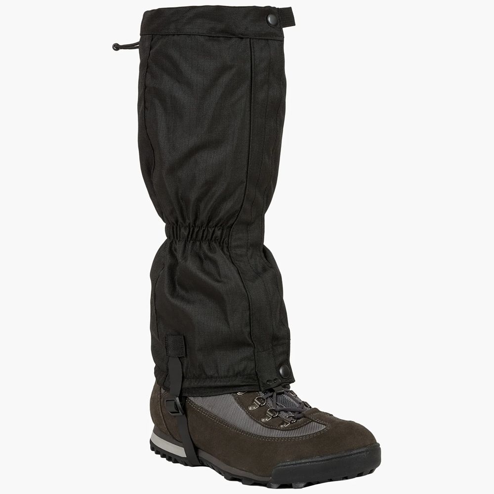 Highlander Walking Gaiter Black GAT001V2-BK wandelstokken en gamaschen online bestellen bij Kathmandu Outdoor & Travel