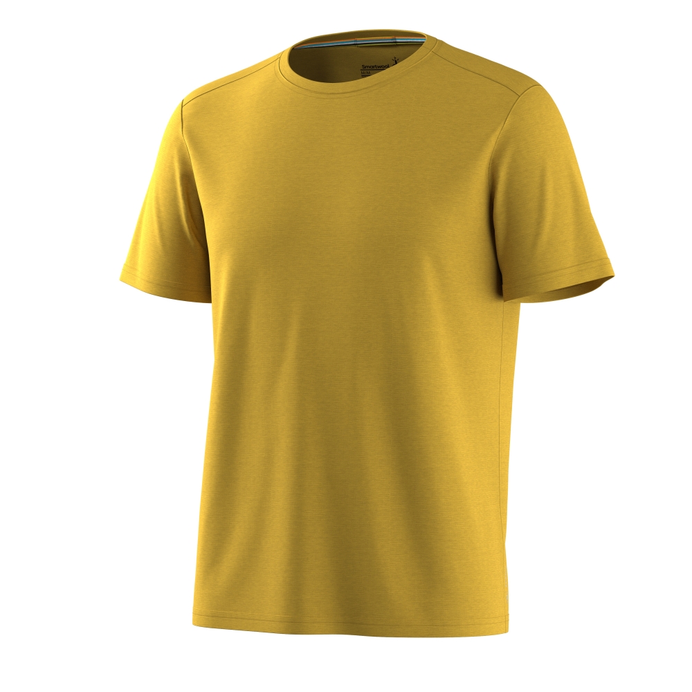 Smartwool Active Short Sleeve Active Bronze Olive Heather SW002748-Q801 shirts en tops online bestellen bij Kathmandu Outdoor & Travel