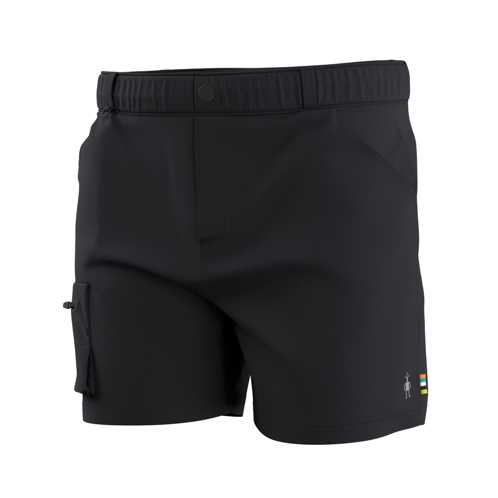 Smartwool Merino 7 Cargo Hike Short Active Black SW002730-0011 broeken online bestellen bij Kathmandu Outdoor & Travel