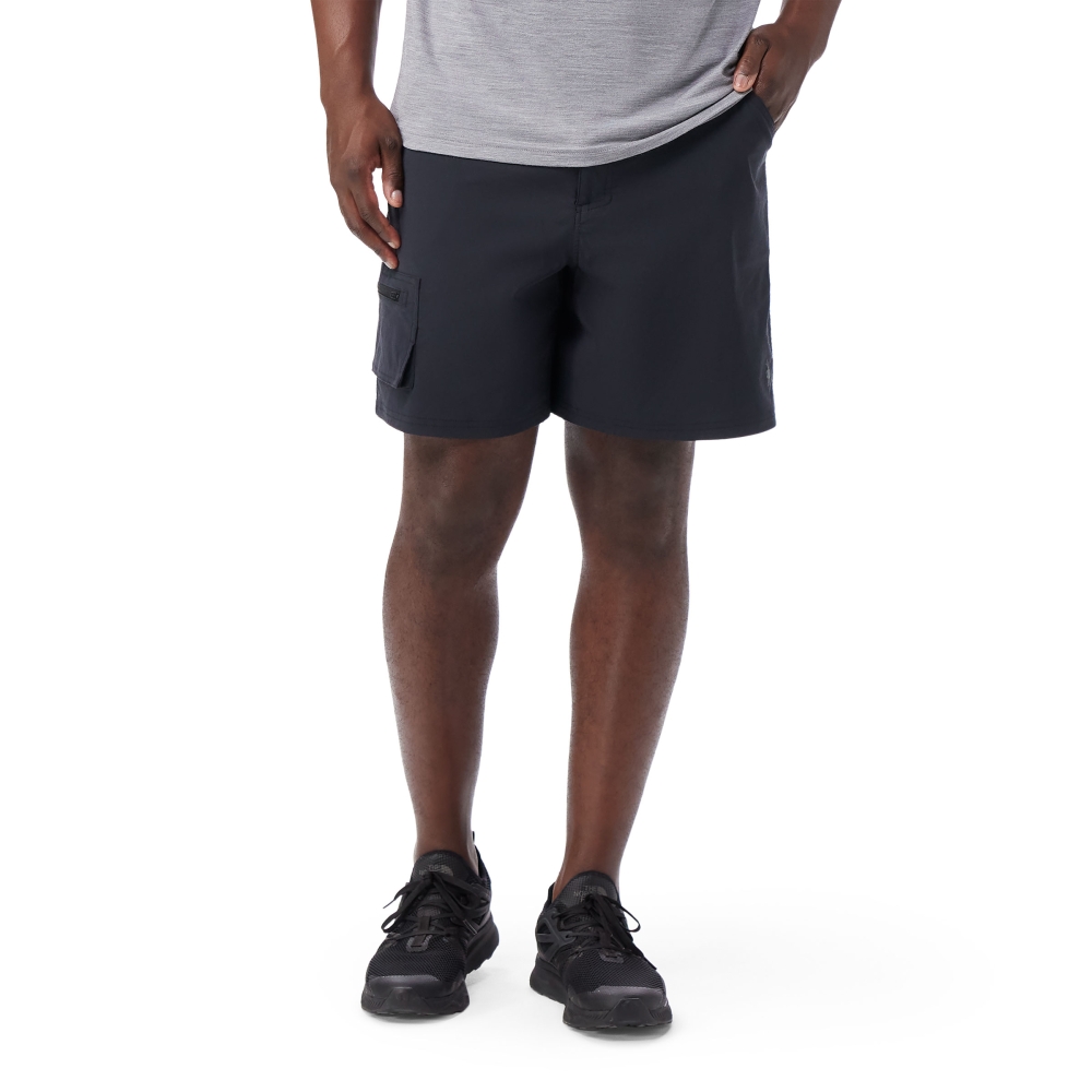 Smartwool Merino 7 Cargo Hike Short Active Black SW002730-0011 broeken online bestellen bij Kathmandu Outdoor & Travel