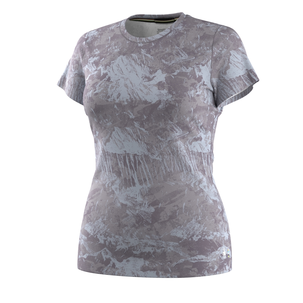 Smartwool Merino Short Sleeve Tee Boxed Everyday Women's Purple Storm Mountain SW002775-Q861 shirts en tops online bestellen bij Kathmandu Outdoor & Travel