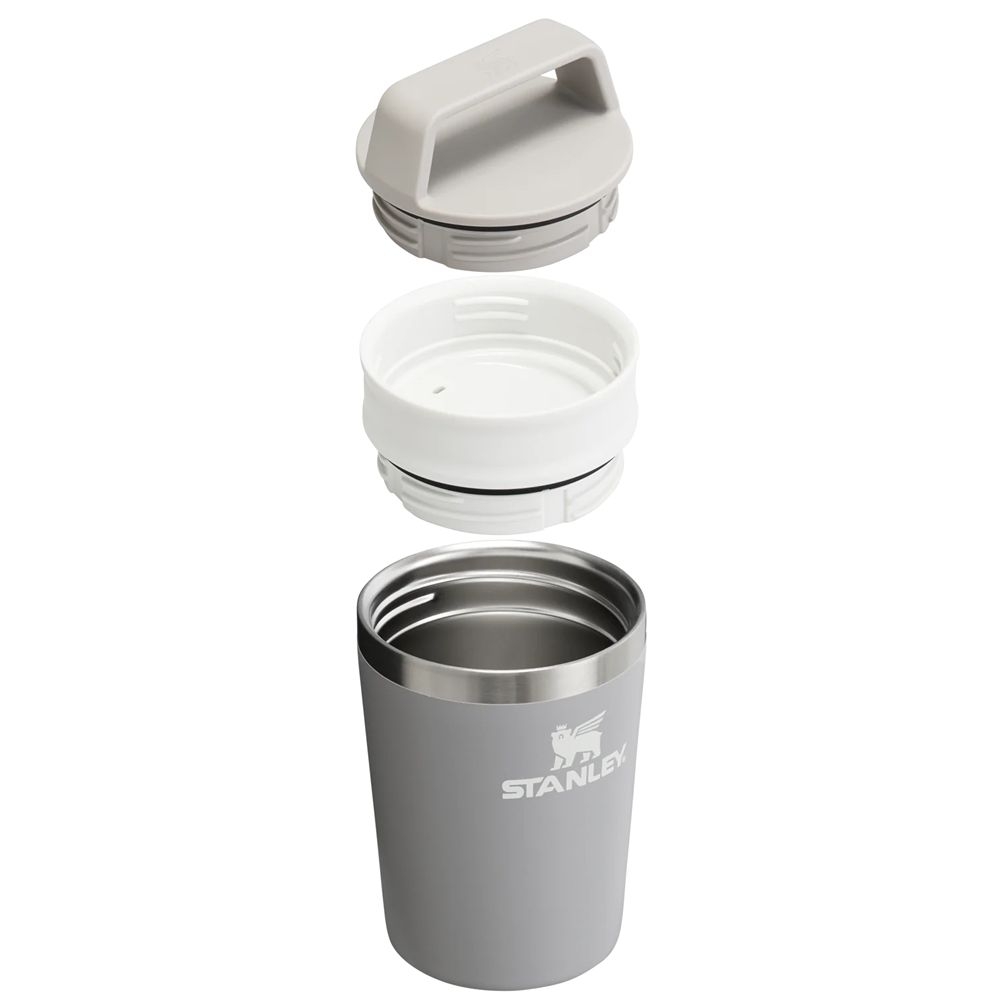 Stanley The Café-To-Go Travel Mug 0,23L  Ash 10-12079-012 drinkflessen en thermosflessen online bestellen bij Kathmandu Outdoor & Travel