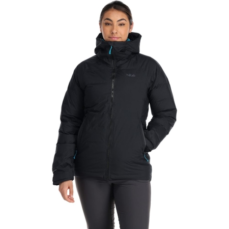 Rab Valiance Jacket Women's Black (Aquamarine) Rab Valiance Jacket Women's Black (Aquamarine)