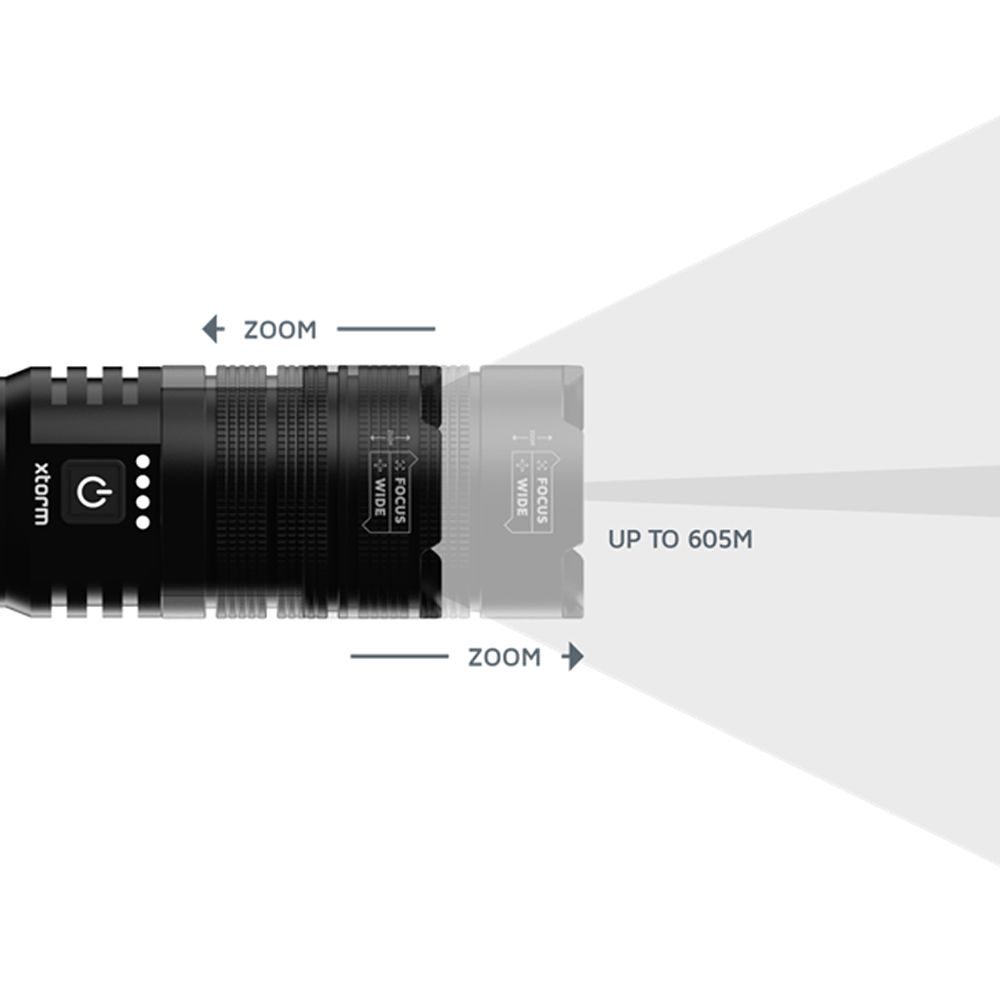 Xtorm Xtorm Flashlight Powerbank 10.500 mAh XRF101 energie & electronica Xtorm Flashlight Powerbank 10.500 mAh Black XRF101 energie & electronica online bestellen bij Kathmandu Outdoor & Travel