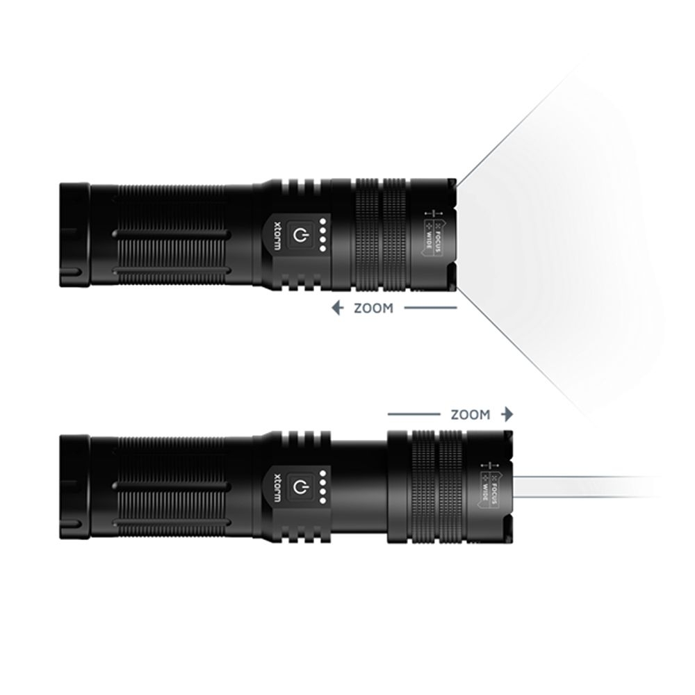 Xtorm Xtorm Flashlight Powerbank 10.500 mAh XRF101 energie & electronica Xtorm Flashlight Powerbank 10.500 mAh Black XRF101 energie & electronica online bestellen bij Kathmandu Outdoor & Travel