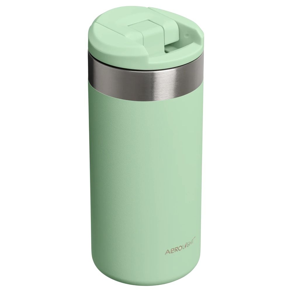 Stanley Stanley The AeroLight Transit Mug 0,35L 10-10788-140 drinkflessen en thermosflessen Stanley The AeroLight Transit Mug 0,35L Pistachio 10-10788-140 drinkflessen en thermosflessen online bestellen bij Kathmandu Outdoor & Travel