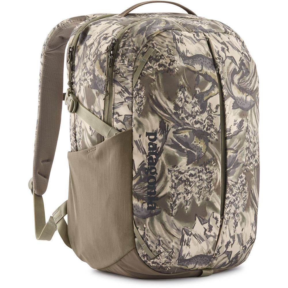 Patagonia Refugio Day Pack 26L Splashing Seas: Wing Grey 47913-SPWI dagrugzakken online bestellen bij Kathmandu Outdoor & Travel