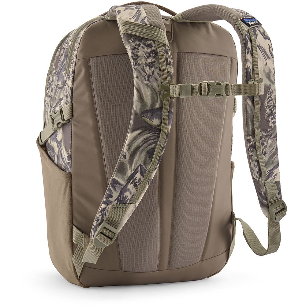 Patagonia Refugio Day Pack 26L Splashing Seas: Wing Grey 47913-SPWI dagrugzakken online bestellen bij Kathmandu Outdoor & Travel