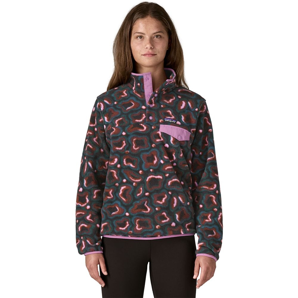 Patagonia LW Synch Snap-T P/O Women's Soft Spirea: Dried Vanilla 25455-STVA fleeces en truien online bestellen bij Kathmandu Outdoor & Travel