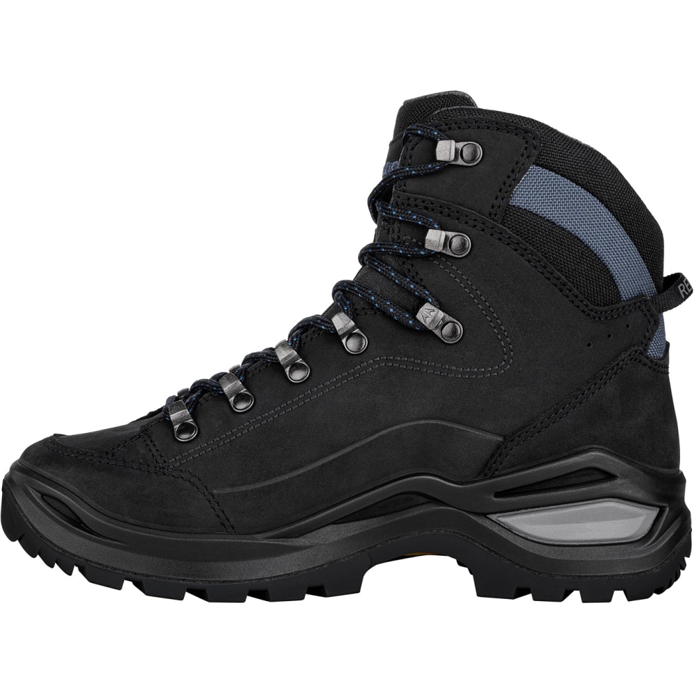 Lowa Renegade Evo GTX Mid Women's Black/Blue LM321916-9940 wandelschoenen dames online bestellen bij Kathmandu Outdoor & Travel