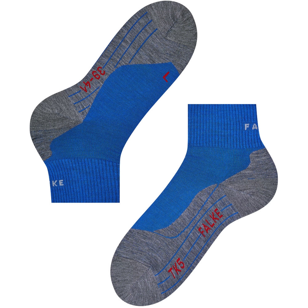 Falke TK5 Wander Short light grey 16461-3403 sokken online bestellen bij Kathmandu Outdoor & Travel