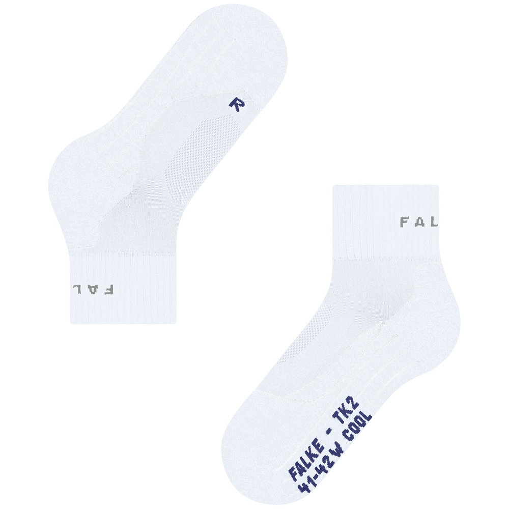 Falke Falke TK2 Explore Cool Short 16154-2000 sokken Falke TK2 Explore Cool Short white 16154-2000 sokken online bestellen bij Kathmandu Outdoor & Travel
