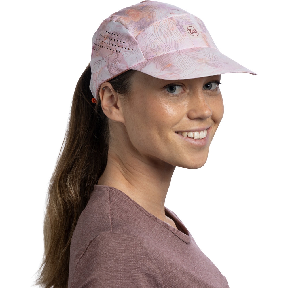 Buff Coolnet® UV Pack Speed Cap Orisa Pink Azalea 137857513-513 kleding accessoires online bestellen bij Kathmandu Outdoor & Travel