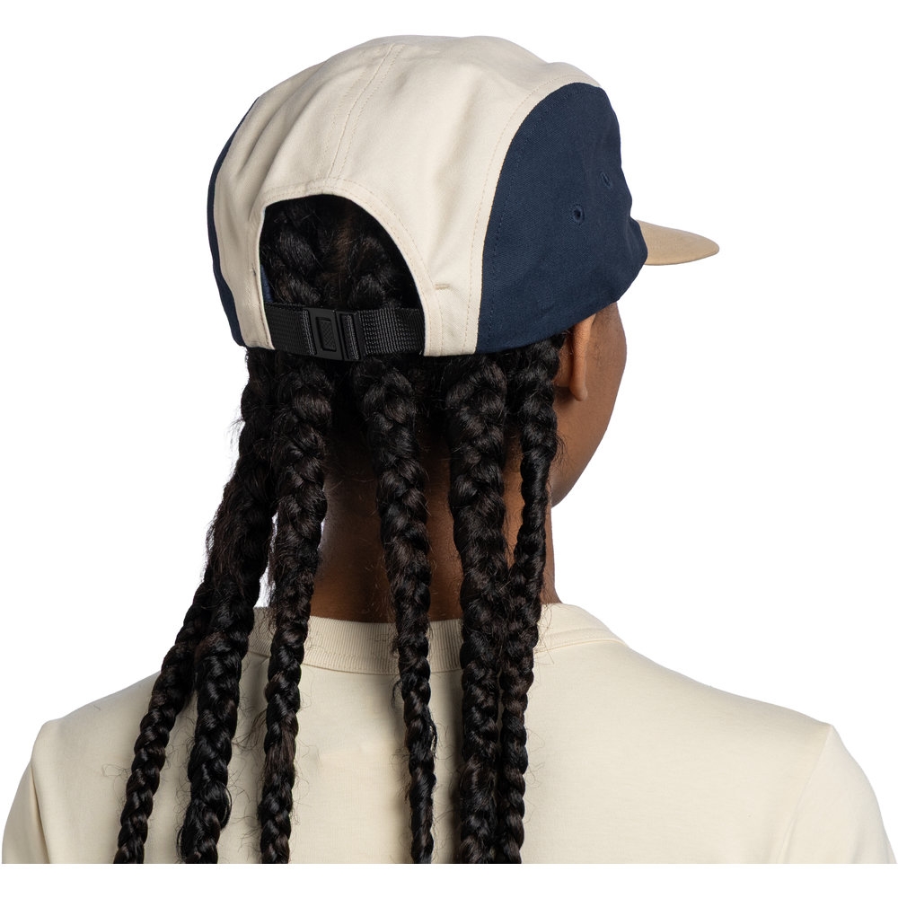 Buff 5 Panel Venture Cap Allvin Sand 137847302-302 kleding accessoires online bestellen bij Kathmandu Outdoor & Travel