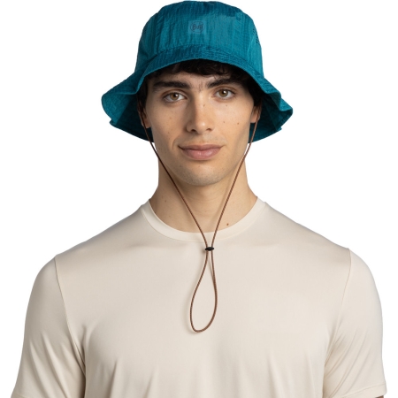 Buff  Go Bucket Hat Solid Teal