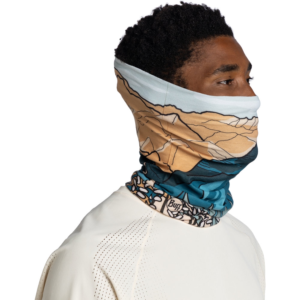 Buff Coolnet UV® Nive Teal 137867706-706 kleding accessoires online bestellen bij Kathmandu Outdoor & Travel
