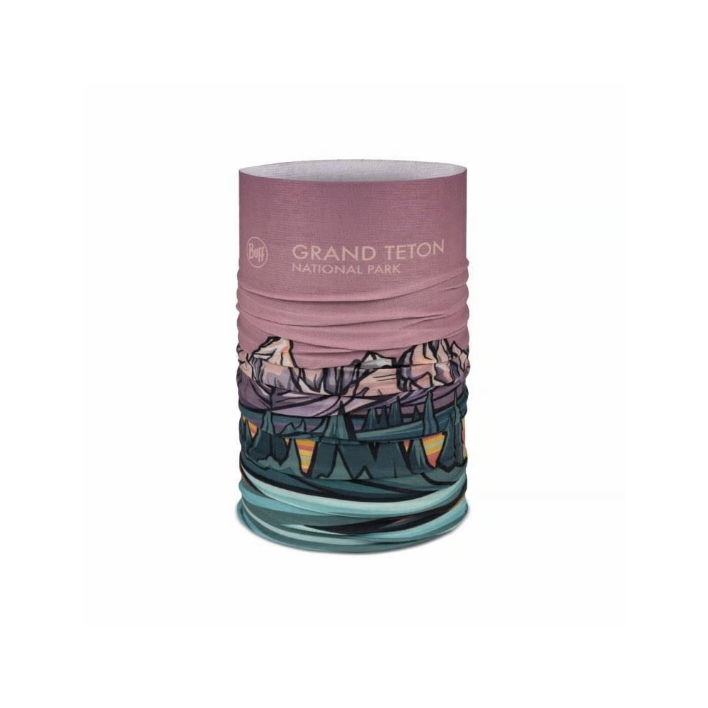 Buff Coolnet UV® National Parks Grand Teton Multi 134760555-555 kleding accessoires online bestellen bij Kathmandu Outdoor & Travel