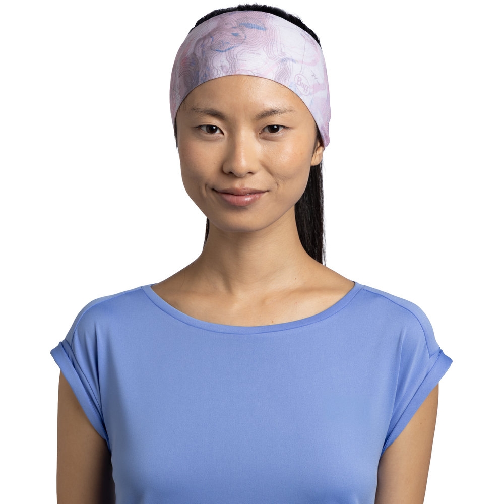Buff Coolnet UV® Ellipse Headband Orisa Pink Azalea 138030513-513 kleding accessoires online bestellen bij Kathmandu Outdoor & Travel