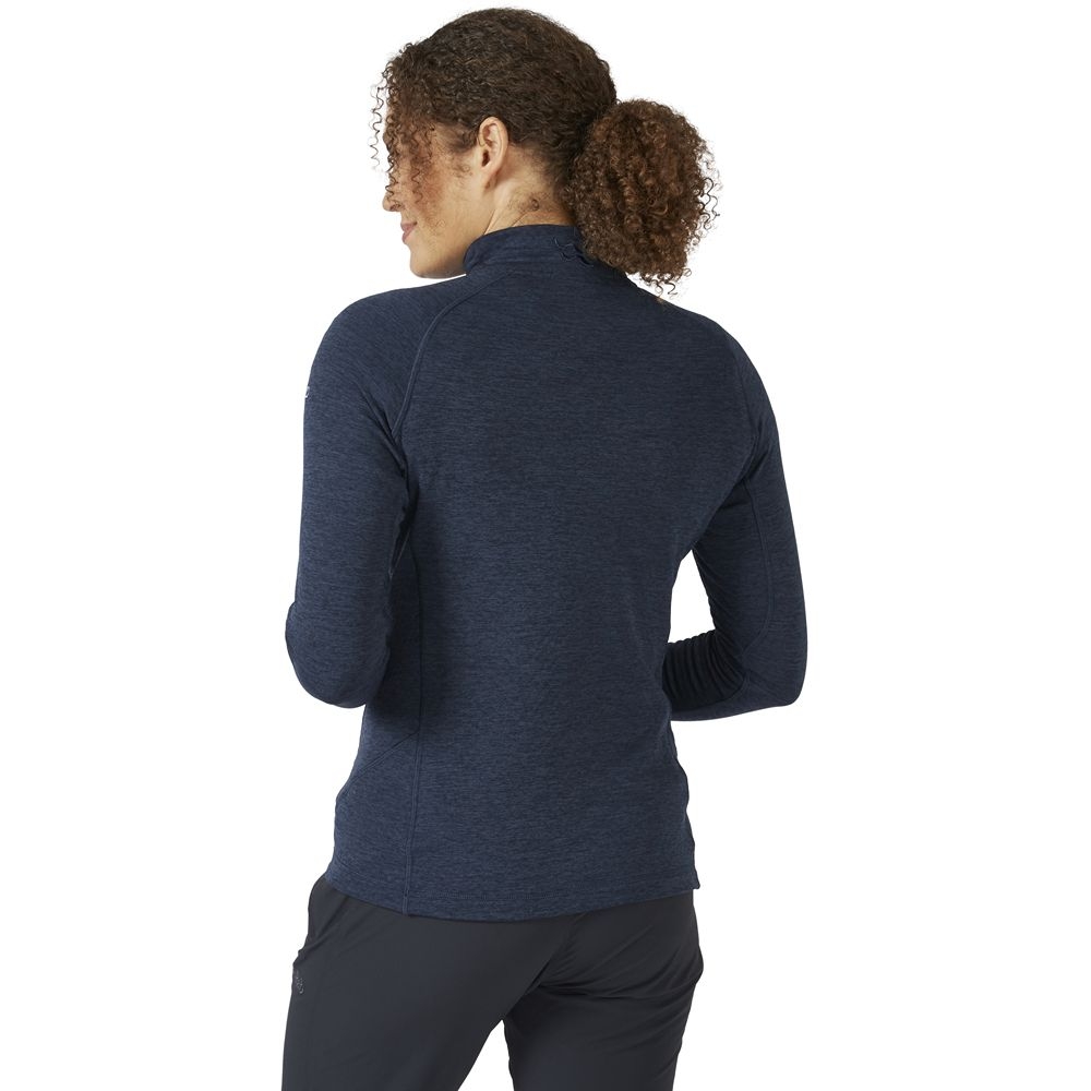 Rab Nexus Pull-On Women's Deep Ink QFF-75-DIK fleeces en truien online bestellen bij Kathmandu Outdoor & Travel