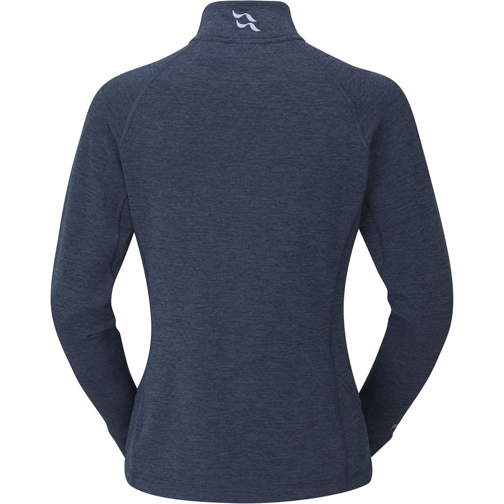 Rab Nexus Pull-On Women's Deep Ink QFF-75-DIK fleeces en truien online bestellen bij Kathmandu Outdoor & Travel