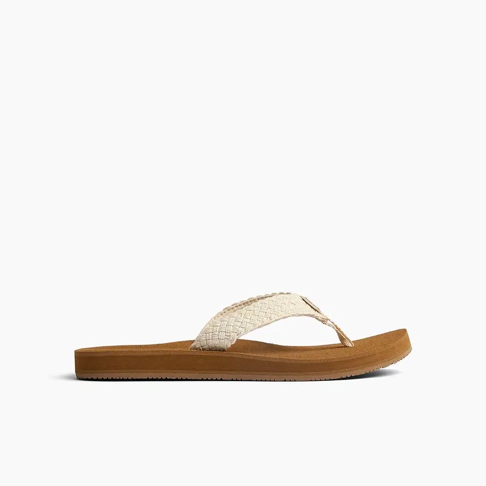 Reef Reef Baja Maria Women's CJ7338-61 slippers Reef Baja Maria Women's Brown/Vintage CJ7338-61 slippers online bestellen bij Kathmandu Outdoor & Travel