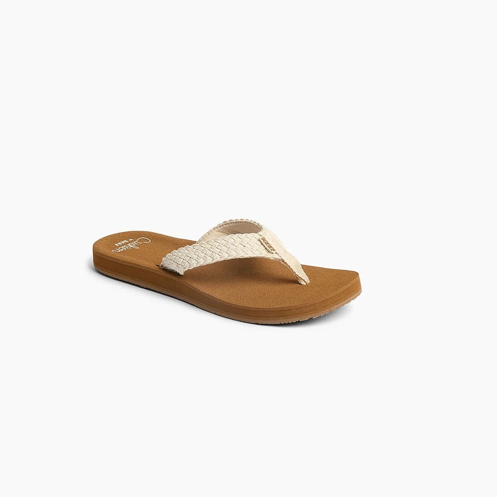 Reef Reef Baja Maria Women's CJ7338-61 slippers Reef Baja Maria Women's Brown/Vintage CJ7338-61 slippers online bestellen bij Kathmandu Outdoor & Travel