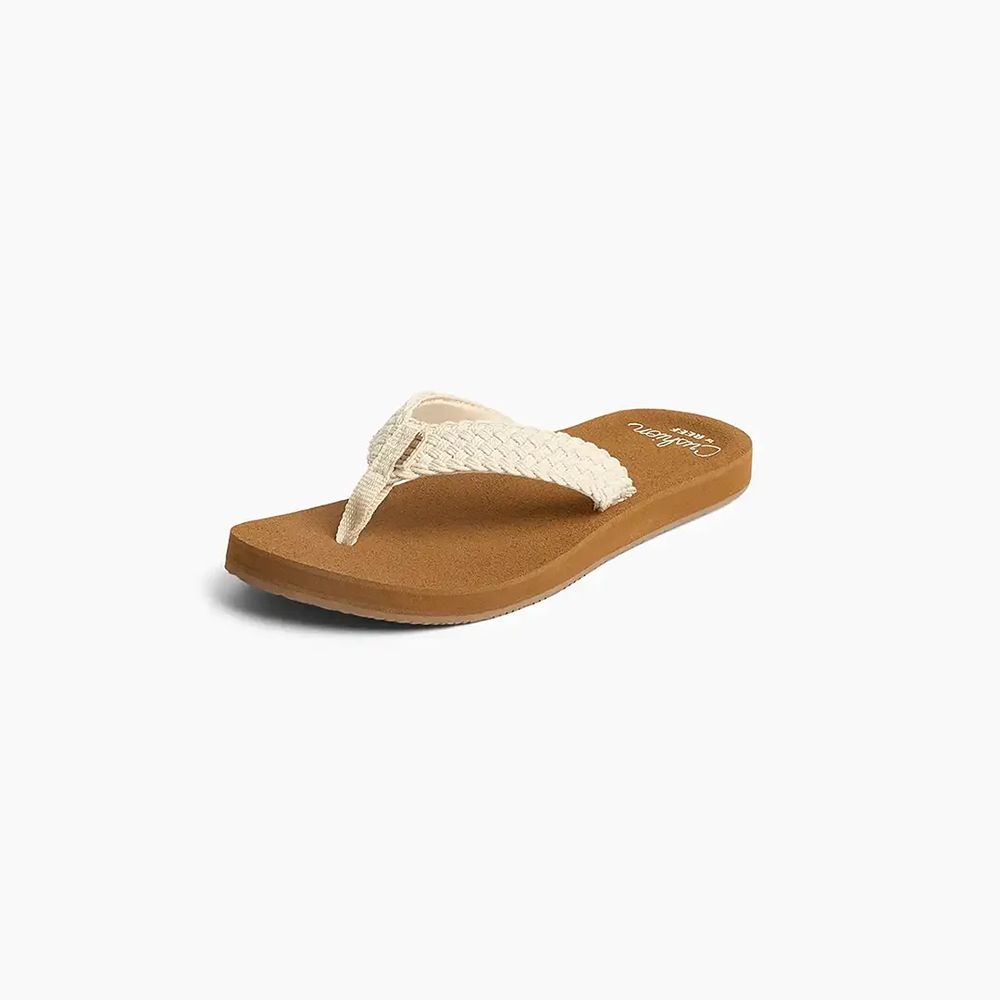 Reef Reef Baja Maria Women's CJ7338-61 slippers Reef Baja Maria Women's Brown/Vintage CJ7338-61 slippers online bestellen bij Kathmandu Outdoor & Travel