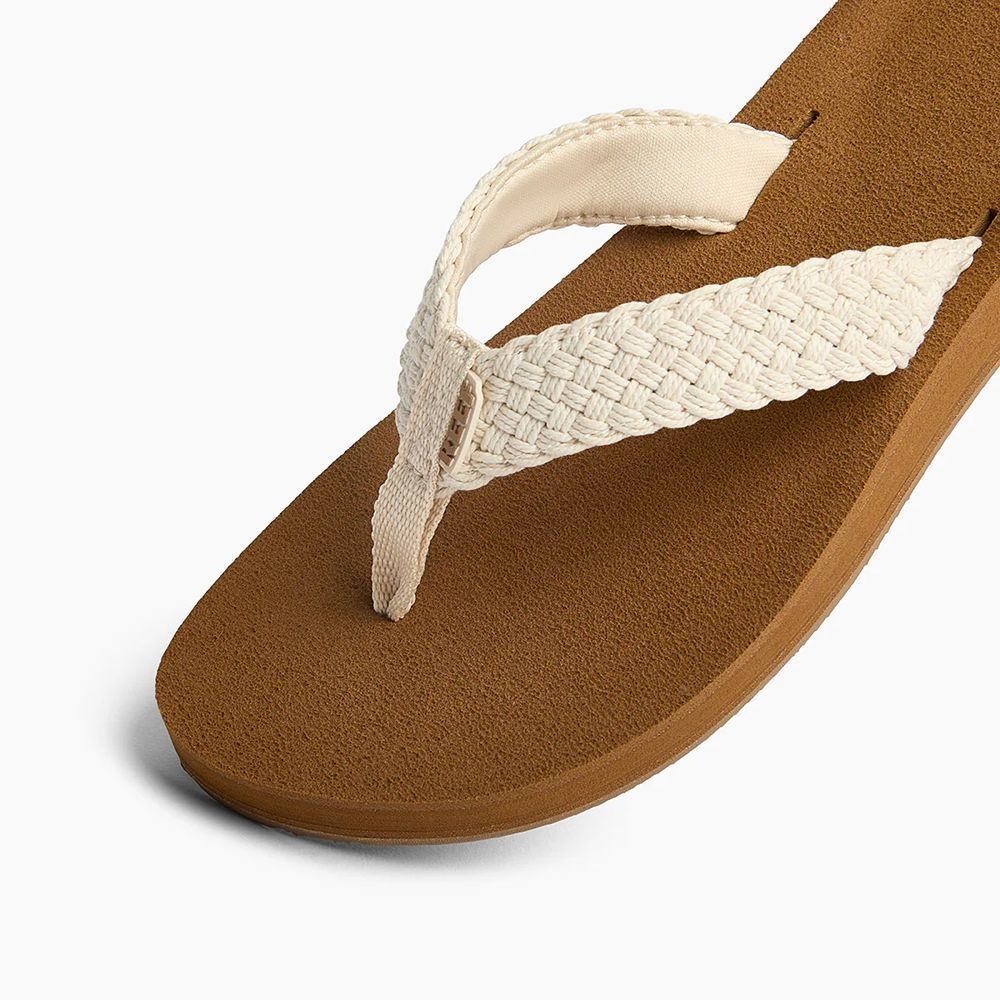 Reef Reef Baja Maria Women's CJ7338-61 slippers Reef Baja Maria Women's Brown/Vintage CJ7338-61 slippers online bestellen bij Kathmandu Outdoor & Travel