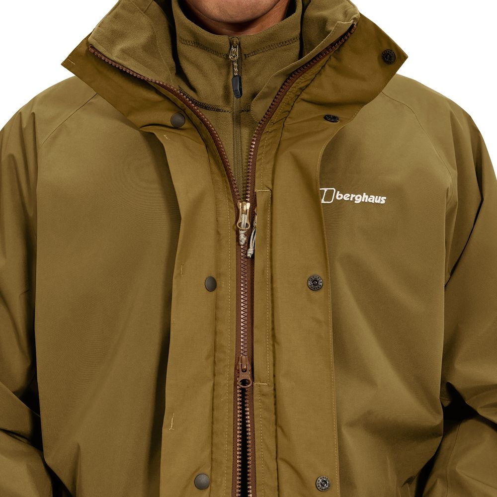 Berghaus Berghaus Cornice 2.0 Inter Active Jacket A002121-BC7 jassen Berghaus Cornice 2.0 Inter Active Jacket Bark A002121-BC7 jassen online bestellen bij Kathmandu Outdoor & Travel