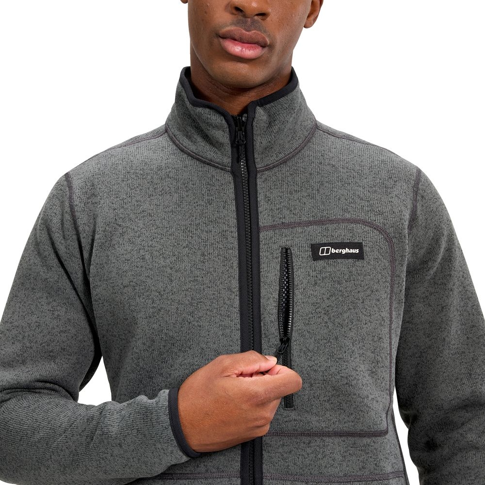 Berghaus Asterby IA Jacket Jet Black/Cavern A002114-LL5 fleeces en truien online bestellen bij Kathmandu Outdoor & Travel