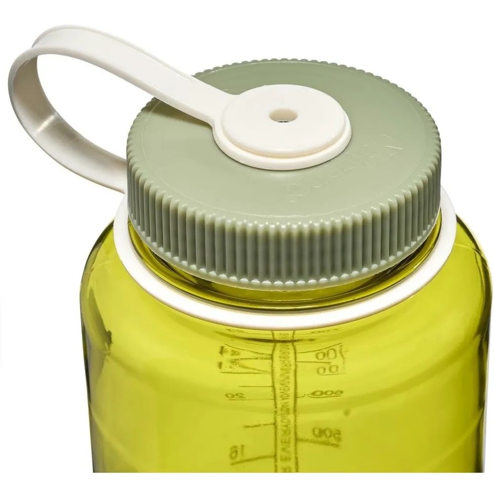 Nalgene Wide Mouth 1L Endive w/Oil N2020-2632 drinkflessen en thermosflessen online bestellen bij Kathmandu Outdoor & Travel
