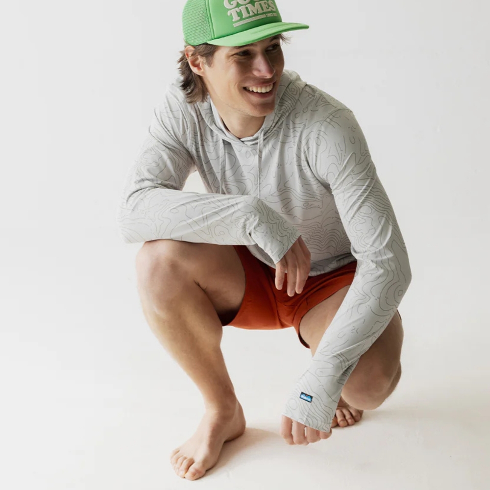 Kavu Sunday Hoodie Stone Topo 5281-2863 shirts en tops online bestellen bij Kathmandu Outdoor & Travel