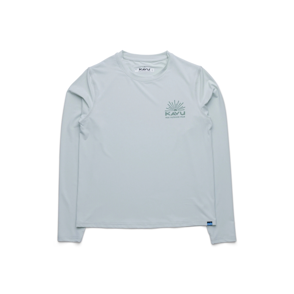 Kavu Sunlite Crew Women's Sky Mint 2266-2861 shirts en tops online bestellen bij Kathmandu Outdoor & Travel