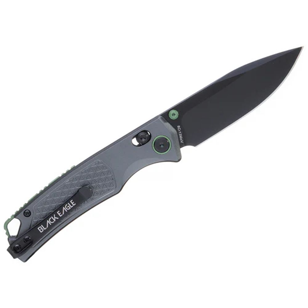 Black Eagle Fuji Folding Knife Smoke Grey BL FUJ-SG messen & tools online bestellen bij Kathmandu Outdoor & Travel