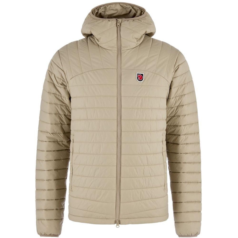 Fjällräven Expedition Lätt Hoodie Fossil winterjas