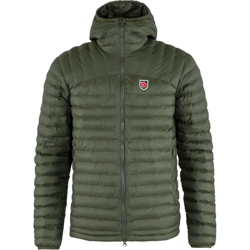 Fjällräven Expedition Lätt Hoodie Deep Forest winterjas