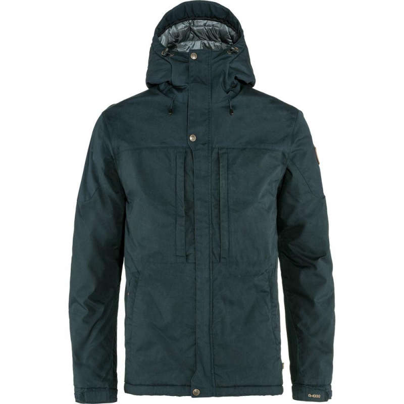 Fjällräven Skogsö Padded Jacket Dark Navy winterjas