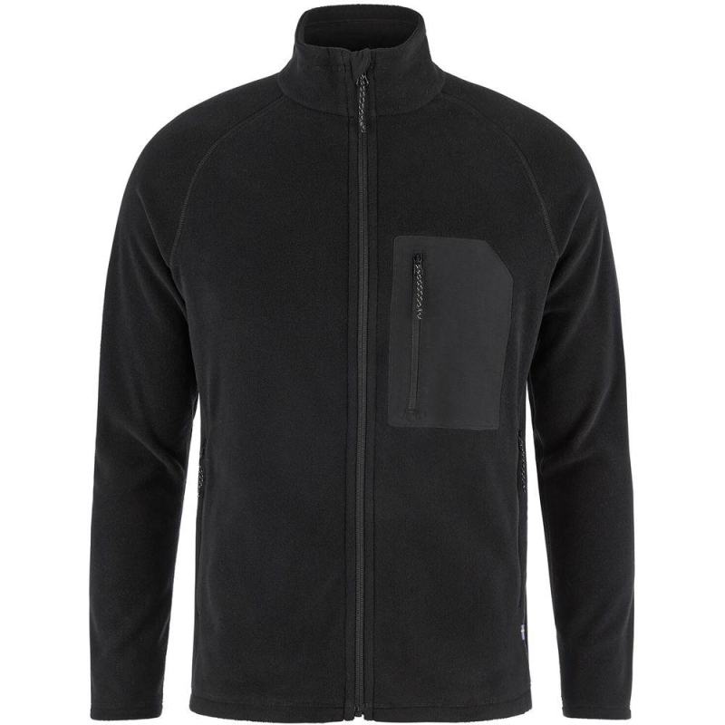 Fjällräven Kaipak Fleece Black-Black vest